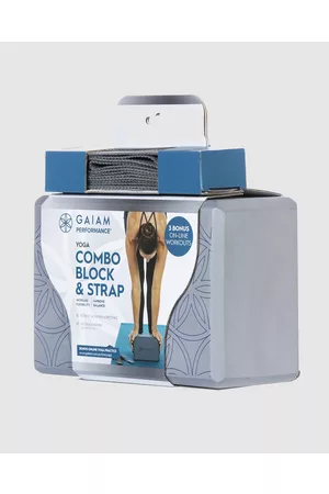 Gaiam Performance Block Strap Combo - Yoga Accessories Performance Block Strap Combo