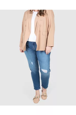 Love Your Wardrobe Milly Distressed Stretch Jeans - Slim Milly Distressed Stretch Jeans