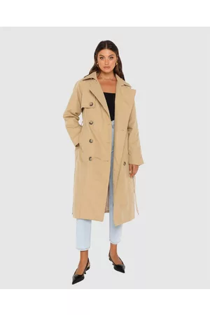 Madison The Label Johansen Trench - Trench Coats Johansen Trench
