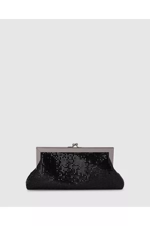 Olga Berg Zara Mesh Frame Clutch - Clutches Zara Mesh Frame Clutch