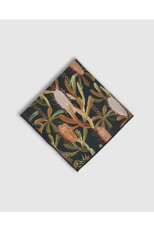 Peggy and Finn Grass Tree Pocket Square - Pocket Squares Grass Tree Pocket Square