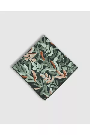 Peggy and Finn Protea Pocket Square - Pocket Squares Protea Pocket Square