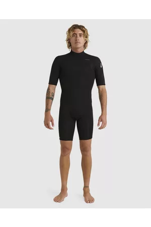 Quiksilver 2 2mm Everyday Sessions Short Sleeve Back Zip Springsuit For Men - Swimwear 2-2mm Everyday Sessions Short Sleeve Back Zip Springsuit For Men