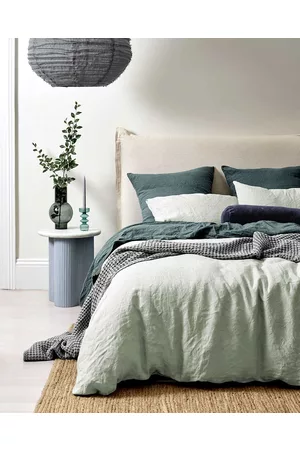 Aura Emile Linen Quilt Cover - Home Emile Linen Quilt Cover