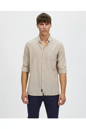 Buy Beige Men's Casual Shirts Online