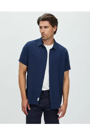 Staple Superior Hamilton Linen Blend SS Shirt - Casual shirts Hamilton Linen Blend SS Shirt