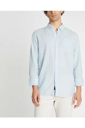 Staple Superior Hamilton Linen Blend LS Shirt - Shirts & Polos Hamilton Linen Blend LS Shirt