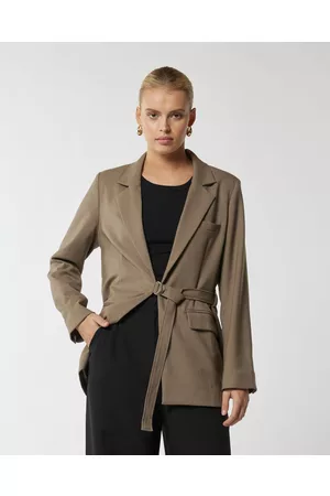 MVN River Edge Belted Blazer - Suits & Blazers River Edge Belted Blazer