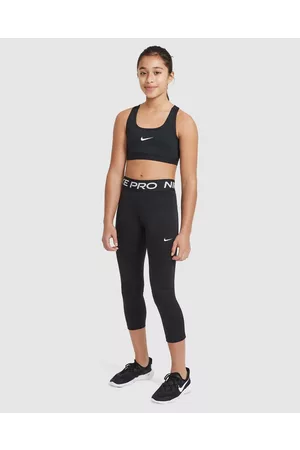 Nike Pro Crop Tights Black/White 