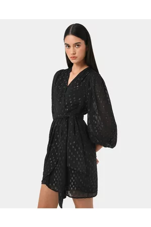 Forcast Minda Glitter Mini Dress - Dresses Minda Glitter Mini Dress