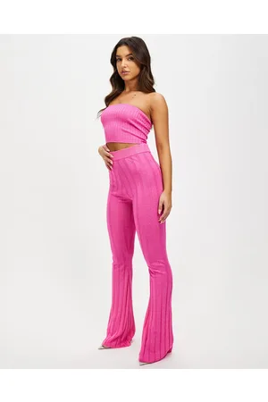 Lets Get It Straight Leg Twill Pants by Dazie Online, THE ICONIC