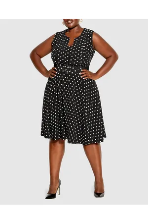 City Chic Vintage Spot Dress - All onesies Vintage Spot Dress