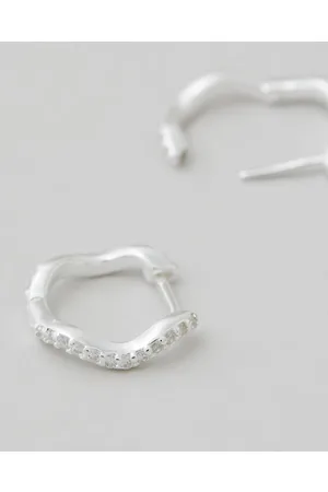Saint Valentine Luna Wave Huggies - Jewellery Luna Wave Huggies