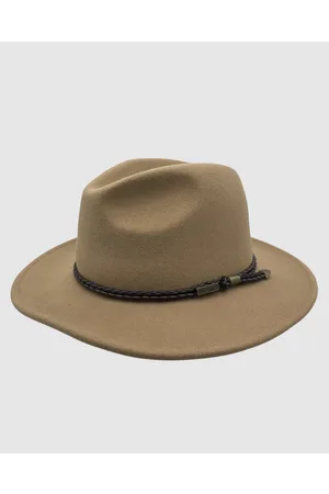 Jacaru 1847 Outback Fedora Hat - Hats 1847 Outback Fedora Hat