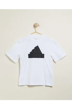 adidas Future Icons Logo Piqué T Shirt Teens - T-Shirts & Singlets Future Icons Logo Piqué T-Shirt - Teens