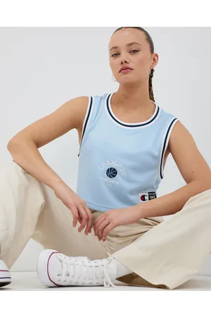 Champion Lifestyle Clubhouse Basketball Crop Jersey - T-Shirts & Singlets Lifestyle Clubhouse Basketball Crop Jersey