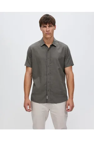 Staple Superior Hamilton Linen Blend SS Shirt - Casual shirts Hamilton Linen Blend SS Shirt
