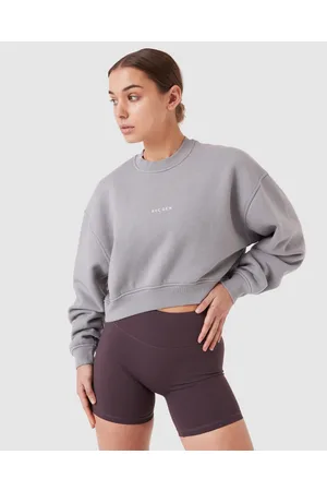 REC GEN Float Fleece Crop Crew - Crew Necks Float Fleece Crop Crew