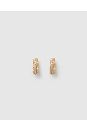 Izoa Chelsea Mini Huggie Earrings - Jewellery Chelsea Mini Huggie Earrings
