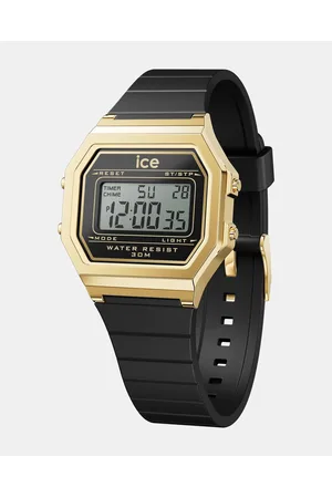 Ice-Watch Digit Retro Black gold - Watches Digit Retro - Black gold