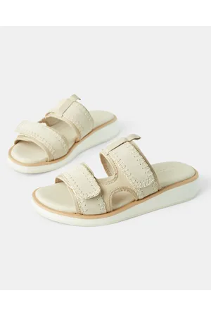 Walnut Melbourne Capri Leather Slide - Casual Shoes Capri Leather Slide