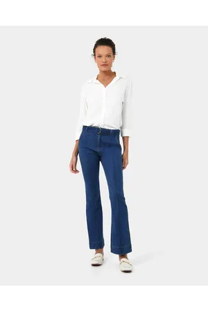 Forcast Ximenna Pin Tuck Jean - Slim Ximenna Pin Tuck Jean