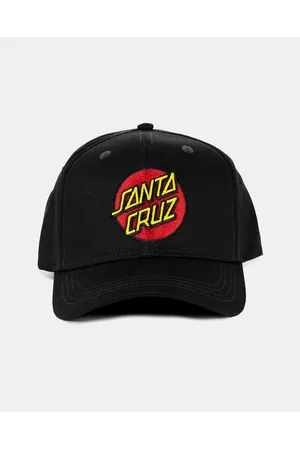 Santa Cruz Classic Dot Patch Stretch Fit Cap Teens - Headwear Classic Dot Patch Stretch Fit Cap - Teens