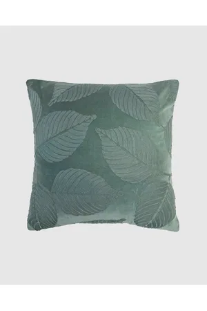 Bambury Elin Square Cushion Eucalyptus - Home Elin Square Cushion Eucalyptus
