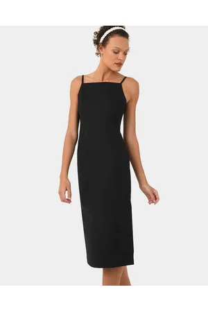 Forcast Emiko Fitted Slip Dress - Dresses Emiko Fitted Slip Dress