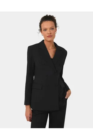 Forcast Emani Double Breasted Blazer - Suits & Blazers Emani Double Breasted Blazer