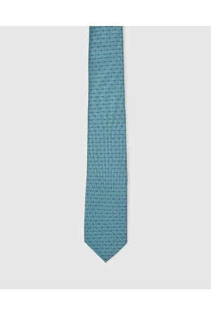 Oxford Teal Stripes Tie - Ties Teal Stripes Tie