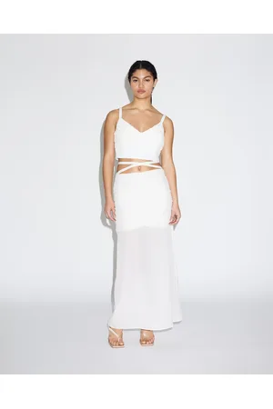 LOVER Piper Silk Ruched Skirt - Skirts Piper Silk Ruched Skirt