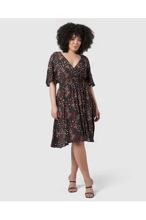Sunday In The City Young World Print Dress - Dresses Young World Print Dress