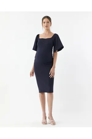 Soon Maternity Kim Flare Sleeve Dress - Bodycon Dresses Kim Flare Sleeve Dress