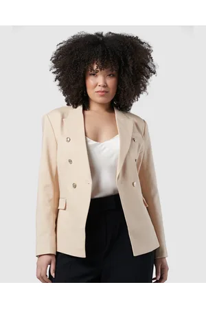 Something 4 Olivia Madeleine Button Blazer - Suits & Blazers Madeleine Button Blazer