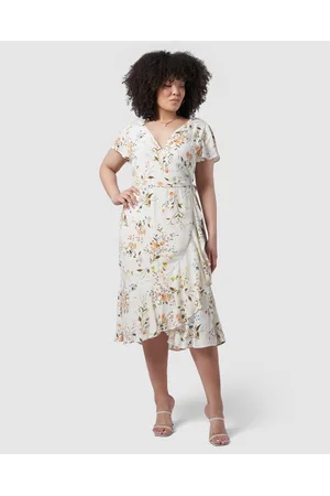 Something 4 Olivia Saint Floral Midi Dress - Dresses Saint Floral Midi Dress