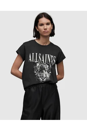 All Saints Ossage Logo-embroidered Cotton-jersey T-shirt - Nori