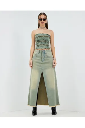 Jaded London Colossus Rework Skirt - Denim skirts Colossus Rework Skirt