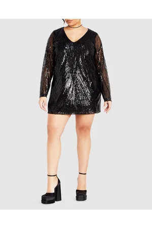 City Chic Micah Sequin Dress - Dresses Micah Sequin Dress