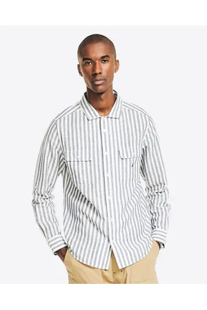 Nautica Aaron Long Sleeve Linen Shirt - Shirts & Polos Aaron Long Sleeve Linen Shirt