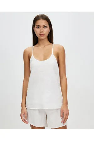 Gingerlilly Alba Linen Cami Set - Sleepwear Alba Linen Cami Set