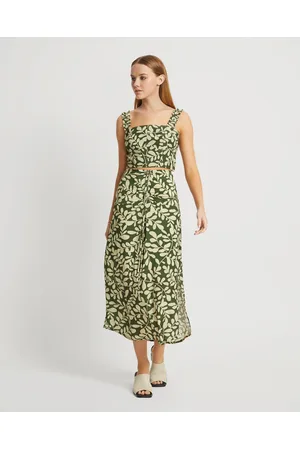 Oxford Avril Vine Print Bustier Top - Tops Avril Vine Print Bustier Top