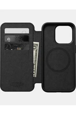 Nomad IPhone 15 Pro Leather Folio Phone Case - Tech Accessories iPhone 15 Pro Leather Folio Phone Case