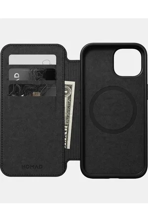 Nomad IPhone 15 Leather Folio Phone Case - Tech Accessories iPhone 15 Leather Folio Phone Case