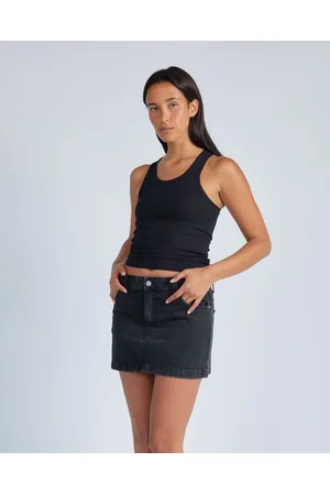 Dr Denim Ziggy Mid Skirt - Denim skirts Ziggy Mid Skirt