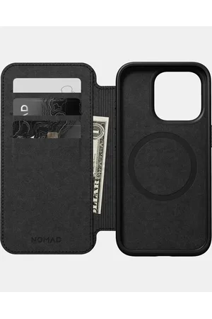 Nomad IPhone 15 Pro Leather Folio Phone Case - Tech Accessories iPhone 15 Pro Leather Folio Phone Case
