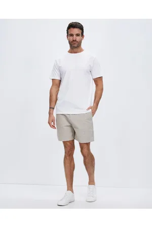 Staple Superior Newport Textured Linen Blend Shorts - Shorts Newport Textured Linen Blend Shorts