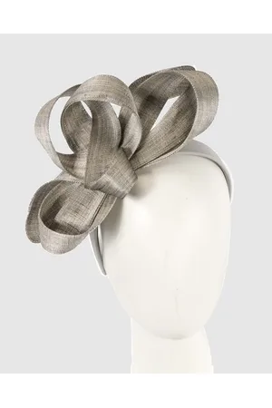 Fillies Collection Abaca Loops Racing Fascinator - Fascinators Abaca Loops Racing Fascinator