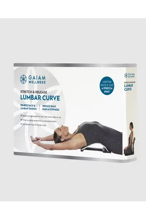 Gaiam Wellness Stretch And Release Lumbar Curve - Training Equipment Wellness Stretch And Release Lumbar Curve