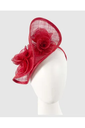 Max Alexander Twisted Sinamay Racing Fascinator - Fascinators Twisted Sinamay Racing Fascinator